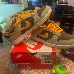 Nike Dunk Low dusty olive sz 8 mens or 9.5 women new in box